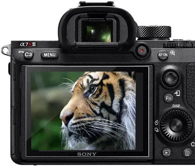 Alt view image 3 of 5 - WISDUM ProOptic Glass Screen Protector for FX3, a1, a7 II, a7 III, a7R IV, a9, RX10 & RX100 Series Camera