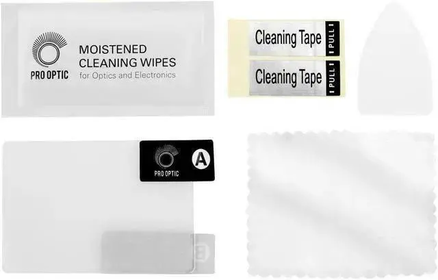 Alt view image 4 of 7 - WISDUM ProOptic Glass LCD Screen Protector Kit for EOS R6 #PRO-SP-CAR6
