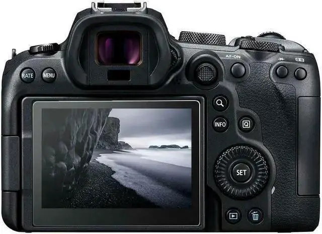 Alt view image 3 of 7 - WISDUM ProOptic Glass LCD Screen Protector Kit for EOS R6 #PRO-SP-CAR6