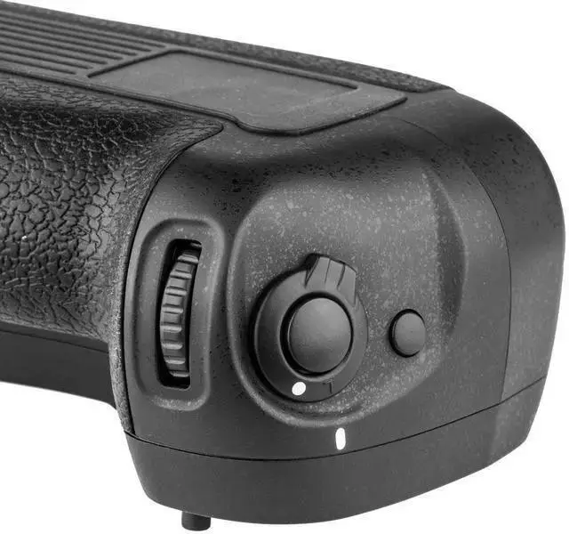 Alt view image 2 of 6 - WISDUM Green Extreme Multi Power Battery Grip (MB-D17 Replacement) for D500 Digital Camera, Holds EN-EL15 Battery or 8 AA Batteries