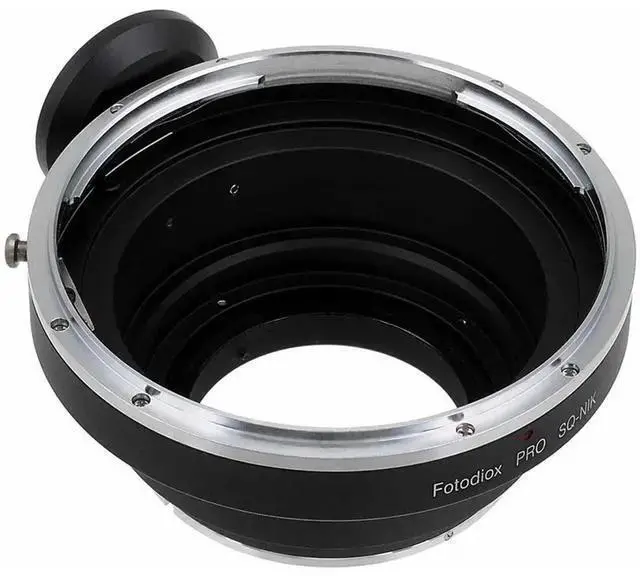 Alt view image 2 of 5 - WISDUM Fotodiox Mount Adapter for Bronica SQ Lens to F-Mount Camera