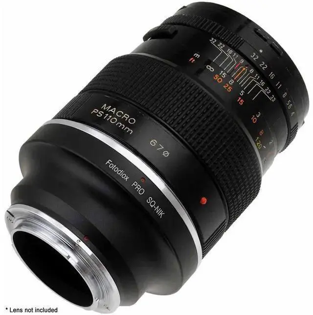 Alt view image 3 of 5 - WISDUM Fotodiox Mount Adapter for Bronica SQ Lens to F-Mount Camera