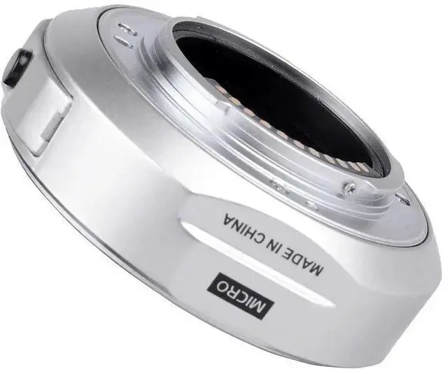 Alt view image 4 of 6 - WISDUM Viltrox JY-43F Lens Mount Adapter for Four Thirds Mount Lens to Select Micro Four Thirds Mount Camera, White