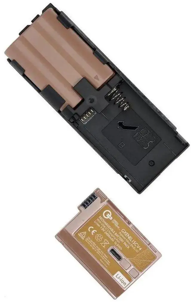 Alt view image 7 of 7 - WISDUM Green Extreme MB-N14 Multi-Power Replacement Battery Grip for Z6III Camera