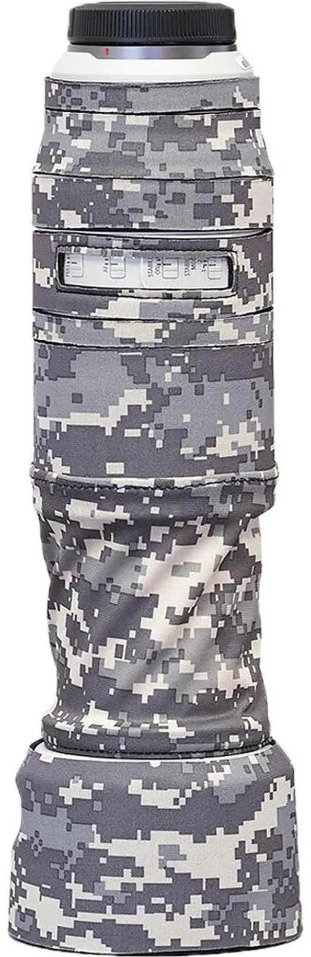 Main image of WISDUM LensCoat Lens Cover for RF 100-500mm f/4-7.1 L IS Lens, Digital Camo