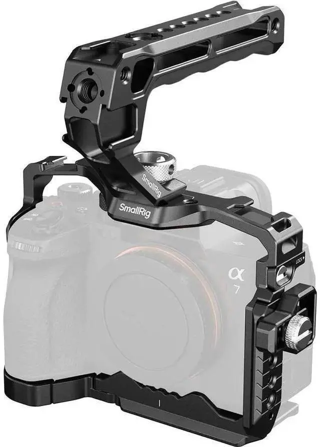 Main image of WISDUM SmallRig HawkLock Quick Release Full Cage Kit for Alpha 7R V/7 IV/7S III/7 V Camera