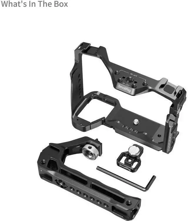 Alt view image 3 of 7 - WISDUM SmallRig HawkLock Quick Release Full Cage Kit for Alpha 7R V/7 IV/7S III/7 V Camera