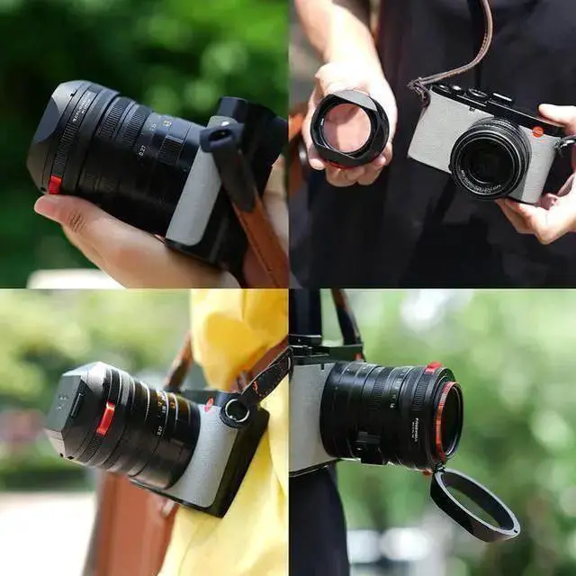 Alt view image 4 of 7 - WISDUM Freewell Real Lens Hood with 49mm CPL/Black Mist 1/4 Filter for Q3 43 Camera, Black