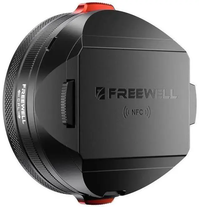 Alt view image 2 of 7 - WISDUM Freewell Real Lens Hood with 49mm CPL/Black Mist 1/4 Filter for Q3 43 Camera, Black
