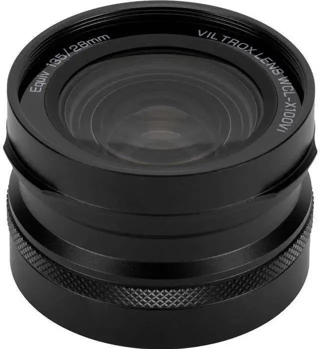 Main image of WISDUM Viltrox WCL-X100VI Wide Conversion Lens for X100 Series Cameras, Black