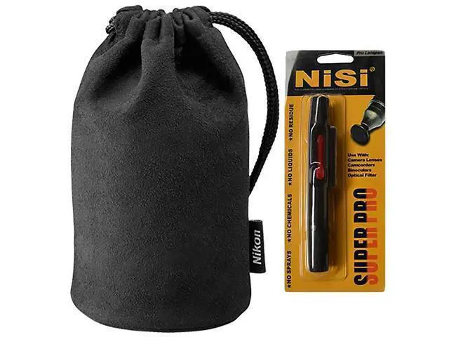 Alt view image 2 of 2 - WISDUM CL-0915 Soft Lens Case for 18-70mm DX Nikkor Lens, Black