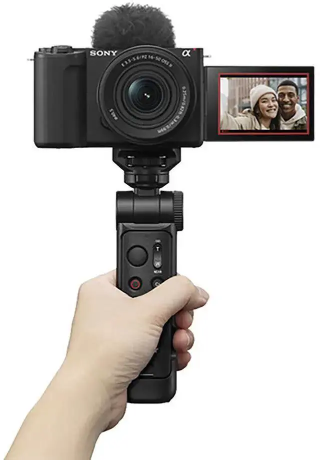 Alt view image 4 of 5 - WISDUM GP-VPT3 Wireless Shooting Grip and Tripod with Detachable Remote, Black
