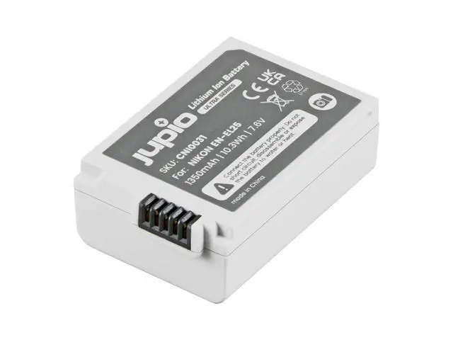 Alt view image 3 of 4 - WISDUM Jupio EN-EL25 7.6V 1350mAh Ultra Lithium-Ion Battery for Cameras