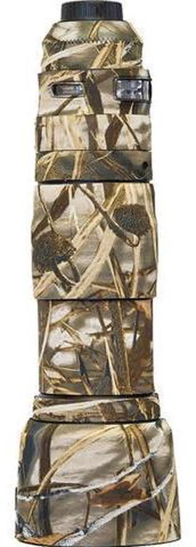 Alt view image 4 of 4 - WISDUM Lenscoat Lcn200500M4 200-500 Camouflage Neoprene Camera Lens Protection Sleeve, Realtree Max4