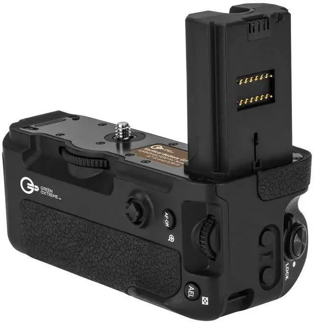 Alt view image 4 of 5 - WISDUM Green Extreme VG-C3EM Battery Grip + 2-Pack High Capacity 2280mAh NP-FZ100 Batteries, Replacement for A7 III, A7R III, A9 Digital SLR Camera