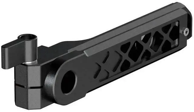 Alt view image 4 of 6 - WISDUM Bright Tangerine Monitor 8T Folding NATO Rail Mount for FX6 Camera