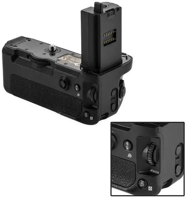 Alt view image 6 of 7 - WISDUM Green Extreme VG-C4EM Battery Grip for A7 S3, A7R IV & A9 II MSLR Cameras