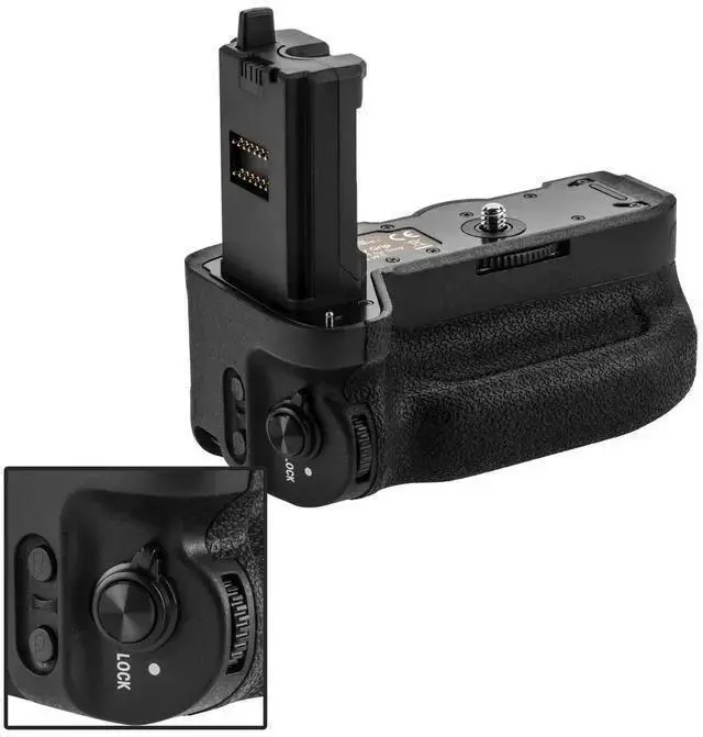 Alt view image 7 of 7 - WISDUM Green Extreme VG-C4EM Battery Grip for A7 S3, A7R IV & A9 II MSLR Cameras