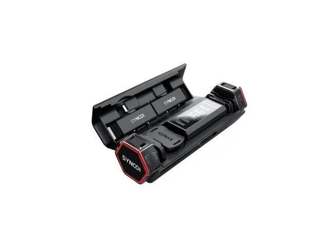 Alt view image 3 of 4 - WISDUM Synco Audio SYNCO Ultracompact 2-Person Digital Wireless Microphone System for Cameras and Smartphone (2.4 GHz)