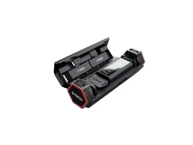 Alt view image 4 of 4 - WISDUM Synco Audio SYNCO Ultracompact 2-Person Digital Wireless Microphone System for Cameras and Smartphone (2.4 GHz)