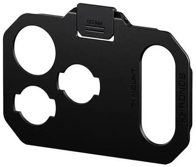 Alt view image 2 of 4 - WISDUM Tilta Khronos T-Series Mount Lens Adapter for iPhone 17 Pro Max, Black
