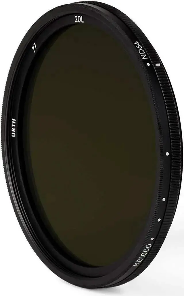 Alt view image 2 of 7 - WISDUM Urth 77mm ND64-1000 (6-10 Stop) Ultra-Slim Variable Circular Lens Filter Plus+