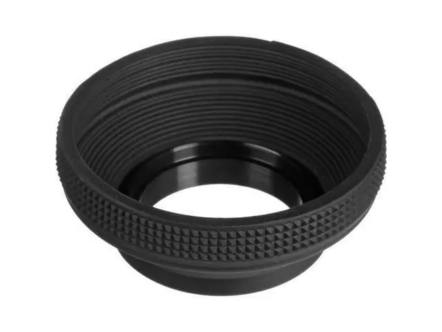 Alt view image 2 of 2 - WISDUM B + W 49mm #900 Rubber Lens Hood for Standard/Short Zoom Lenses