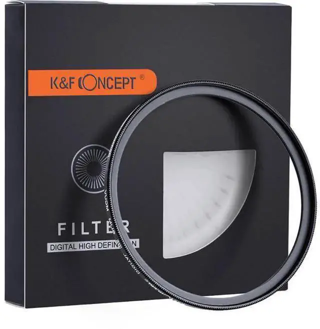 Main image of WISDUM K&F Concept 62mm Green Multi-Coated Schott B270 German Optics Slim UV Lens Filter