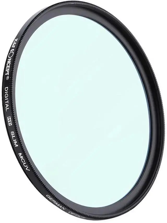 Alt view image 3 of 6 - WISDUM K&F Concept 62mm Green Multi-Coated Schott B270 German Optics Slim UV Lens Filter