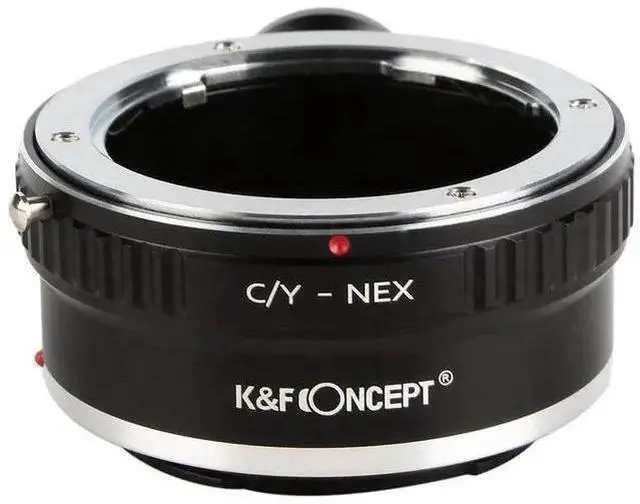 Main image of WISDUM K&F Concept High Precision Lens Adapter Mount,C/Y-NEX with Tripod Connector