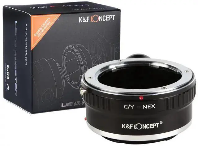 Alt view image 2 of 6 - WISDUM K&F Concept High Precision Lens Adapter Mount,C/Y-NEX with Tripod Connector