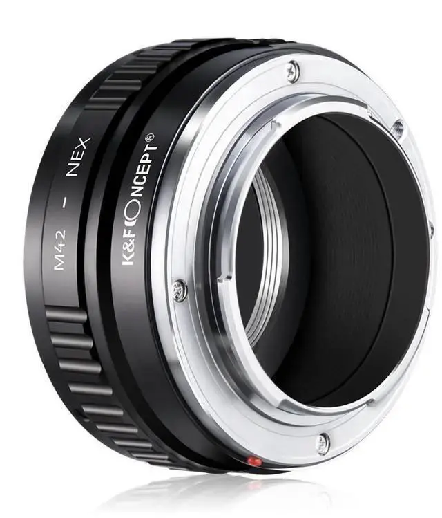 Alt view image 2 of 6 - WISDUM K&F Concept High Precision Lens Adapter, Cooper Mount, M42-NEX II
