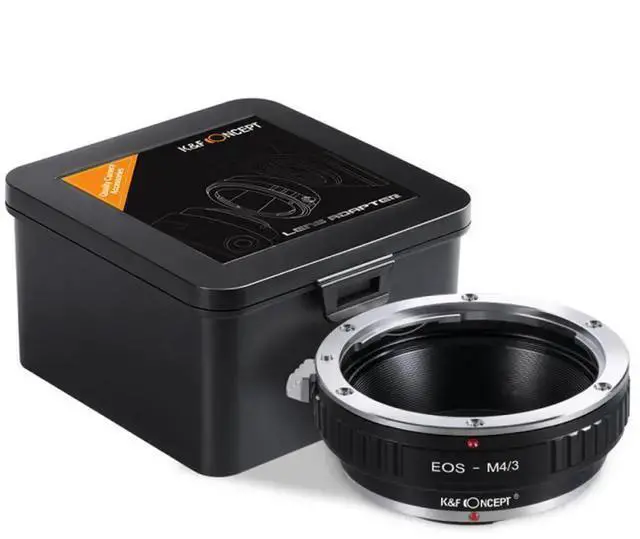 Alt view image 2 of 7 - WISDUM K&F Concept High Precision Lens Adapter, Cooper Mount, EOS-M4/3 II