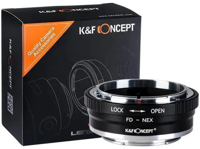 Alt view image 2 of 7 - WISDUM K&F Concept High Precision Lens Adapter, Cooper Mount, FD-NEX II
