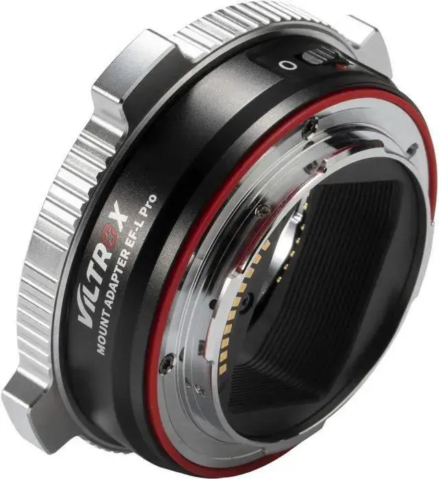 Alt view image 5 of 5 - WISDUM Viltrox EF-L Pro EF/EF-S Lens to L-Mount Camera Pro Lens Adapter