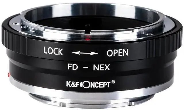 Alt view image 6 of 7 - WISDUM K&F Concept High Precision Lens Adapter, Cooper Mount, FD-NEX II