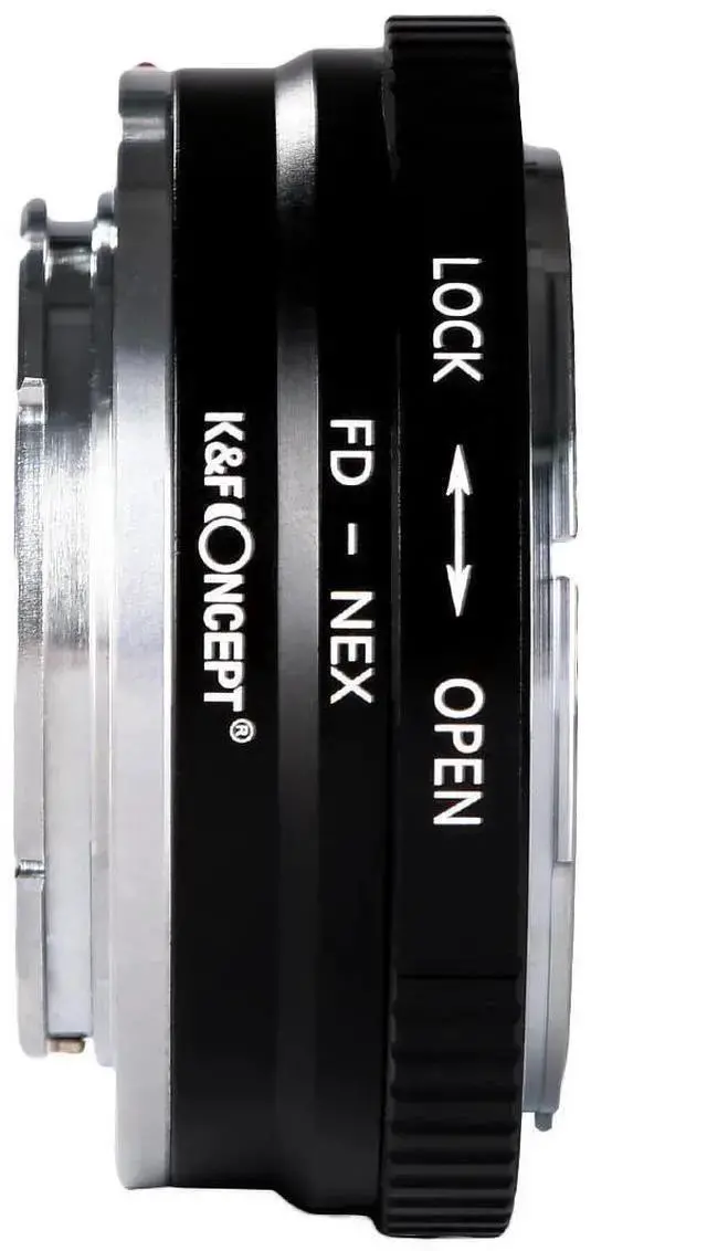 Alt view image 5 of 7 - WISDUM K&F Concept High Precision Lens Adapter, Cooper Mount, FD-NEX II