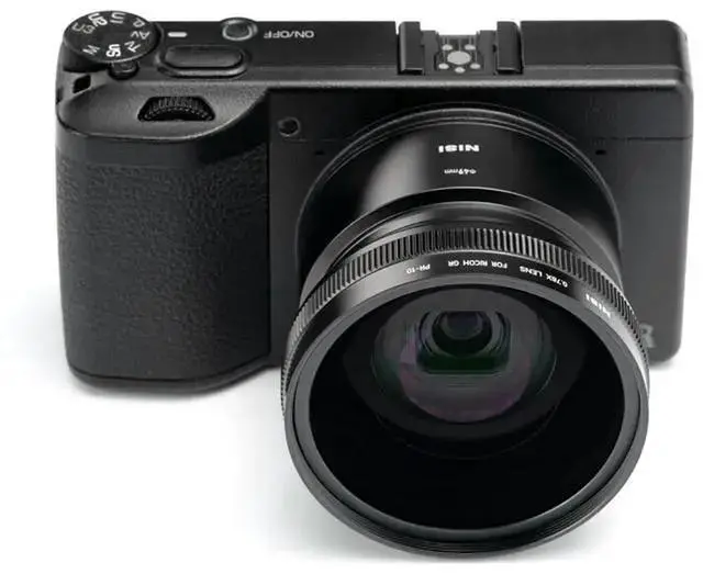 Alt view image 4 of 7 - WISDUM NiSi PR-10 Wide Conversion Lens for Ricoh GR Series #NISI-GR-WIDE-PR-10