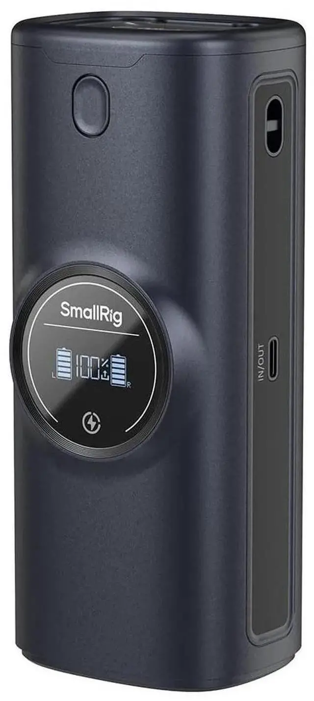 Main image of WISDUM SmallRig Power Bank Charger Case Kit for EN-EL15c Camera Batteries, Black
