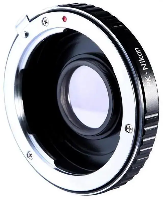 Main image of WISDUM K&F Concept High Precision Lens Adapter Mount,PK-NIK with Glass