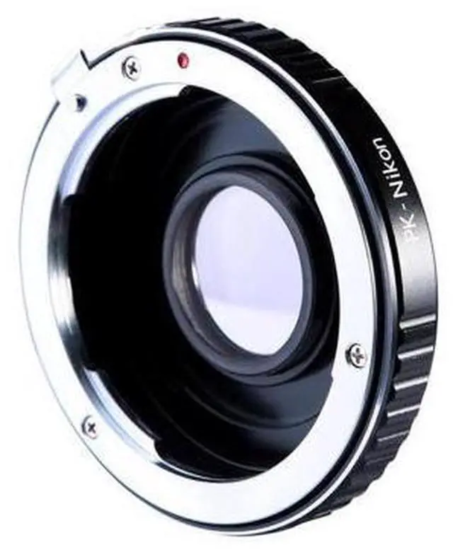 Alt view image 2 of 2 - WISDUM K&F Concept High Precision Lens Adapter Mount,PK-NIK with Glass