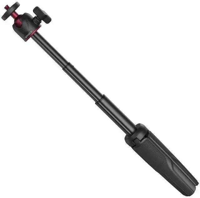 Alt view image 6 of 7 - WISDUM SmallRig simorr Vigor VK-50 Vlog Tripod Kit with Vibe P96 Video LED Light, Wave S1 Lite Microphone
