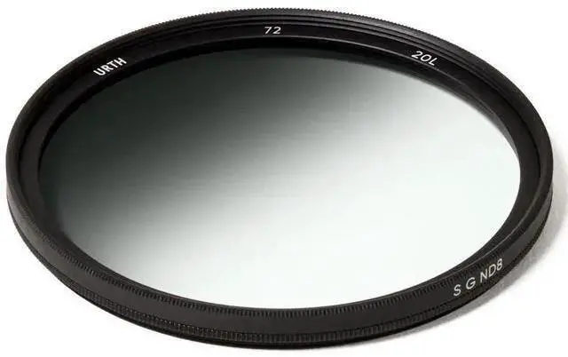 Main image of WISDUM Urth 72mm Circular Soft Graduated ND8 3-Stop Lens Filter Plus+