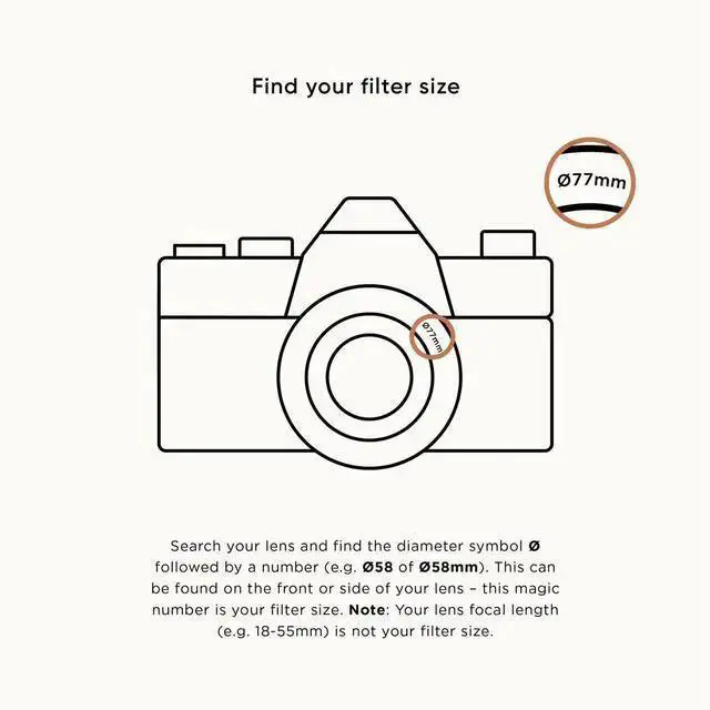 Alt view image 7 of 7 - WISDUM Urth 72mm Circular Soft Graduated ND8 3-Stop Lens Filter Plus+