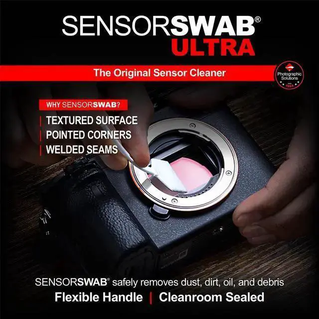Alt view image 2 of 7 - WISDUM Photographic Solutions Type 1 20mm Sensor Swab Ultra for APS-H Sensors, 12-Pack