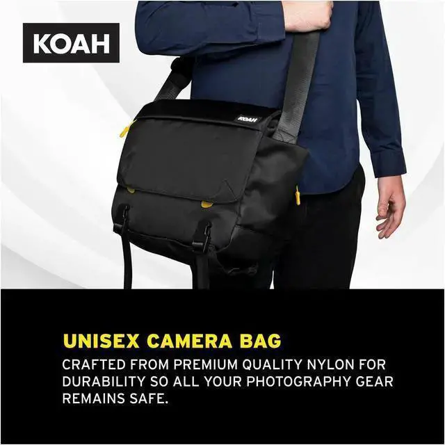 Alt view image 2 of 7 - WISDUM Koah Fulton Precision Shoulder Messenger Camera Bag