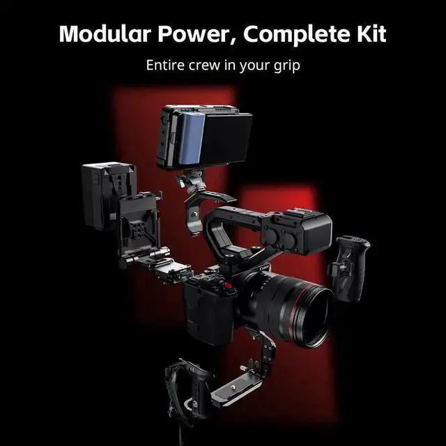 Alt view image 6 of 7 - WISDUM SmallRig Cage Kit for EOS C50 Camera, Black