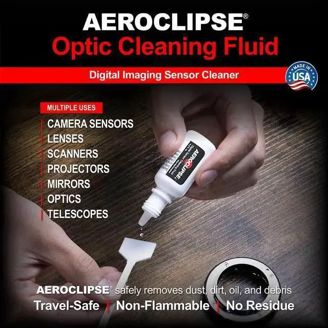 Alt view image 3 of 7 - WISDUM Photographic Solutions 17mm Sensor Cleaning Swab Kit (Aeroclipse Solution)