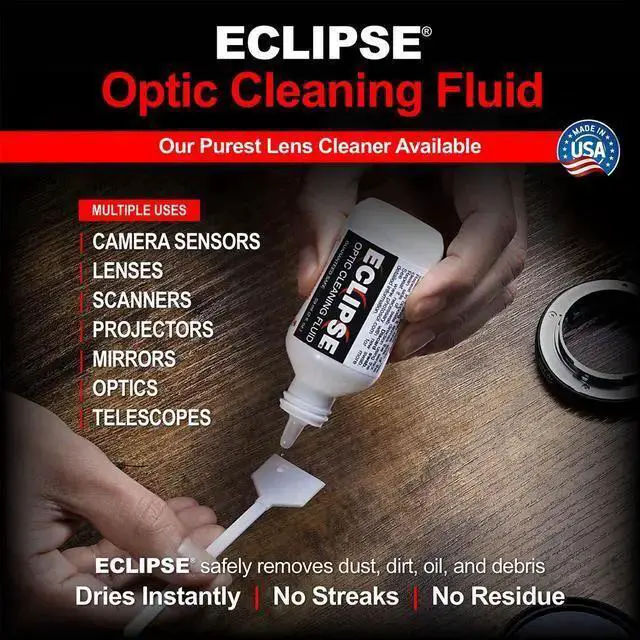 Alt view image 3 of 7 - WISDUM Photographic Solutions 24mm Sensor Cleaning Swab Kit (Eclipse Solution)