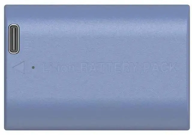 Alt view image 2 of 7 - WISDUM SmallRig LP-E6NH 17.28Wh 7.2V 2400mAh USB-C Rechargeable Lithium-Ion Battery for Camera